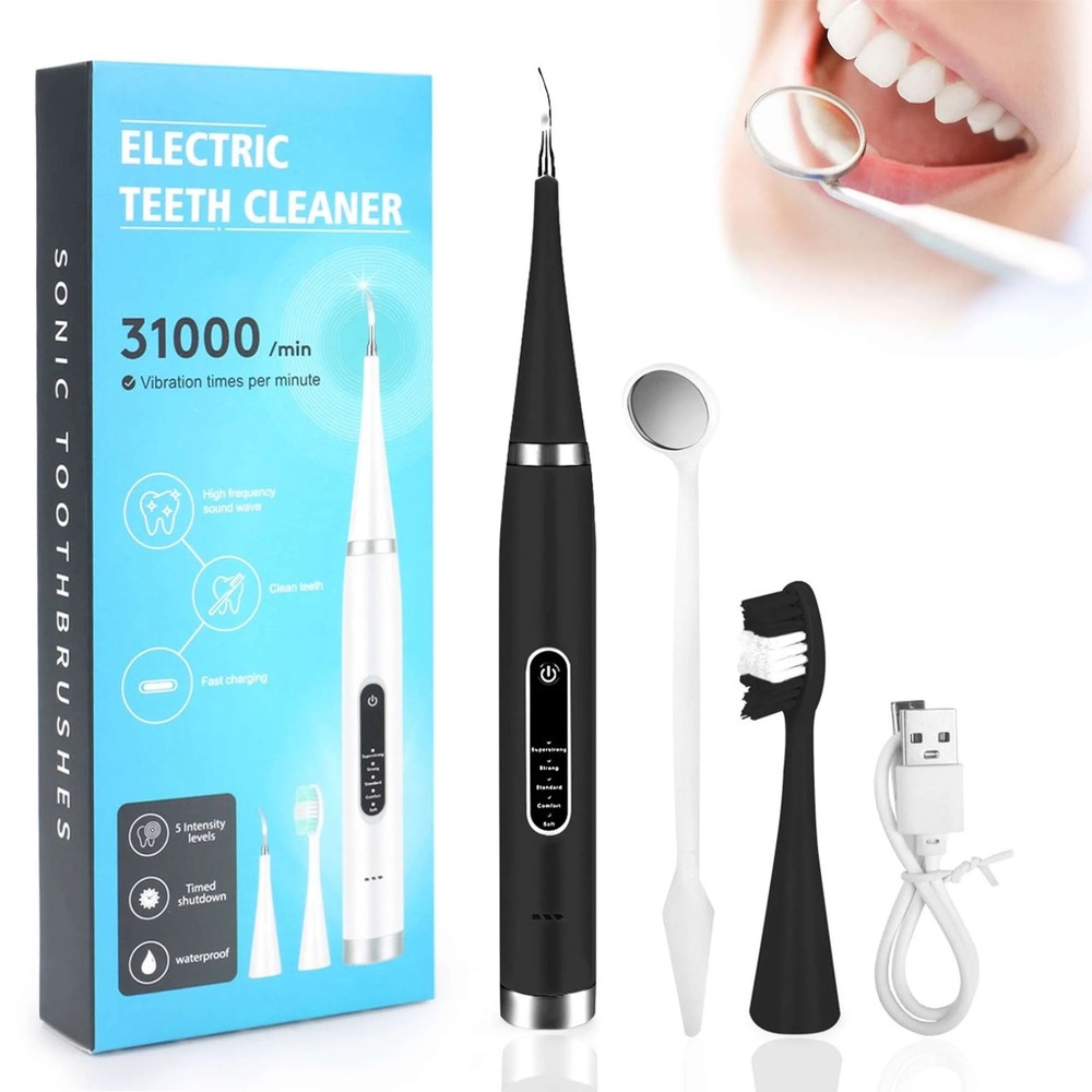 Electric Teeth Cleaner with Sonic Toothbrush NWT
